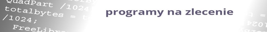 Programy na zlecenie java,php,asp.net,c#,c